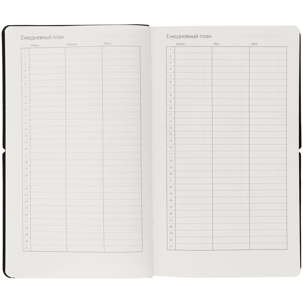 Ежедневник Nubuk, недатированный, светло-серый / Миниатюра WWW (1000)