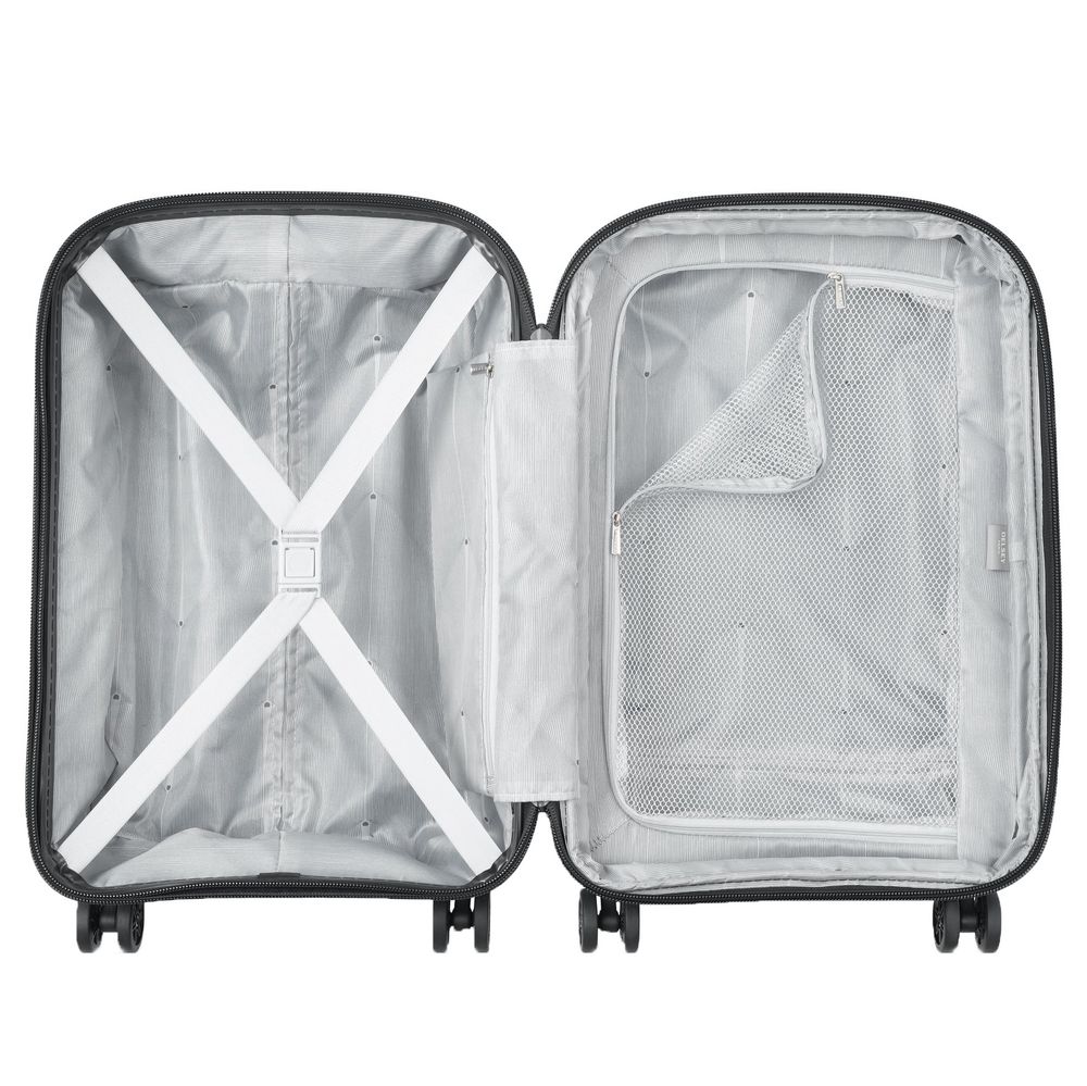 Чемодан Belmont Plus S, черный / Миниатюра WWW (1000)