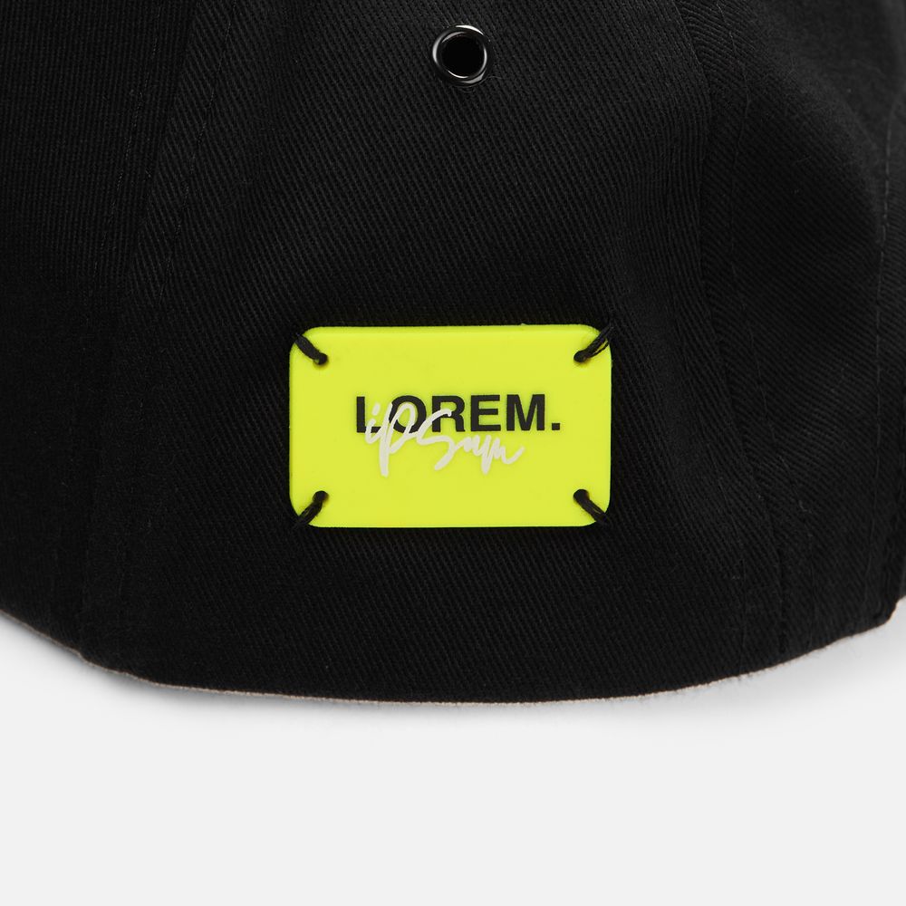 Лейбл из ПВХ Kreta, S, желтый неон / Миниатюра нанесения (1000)