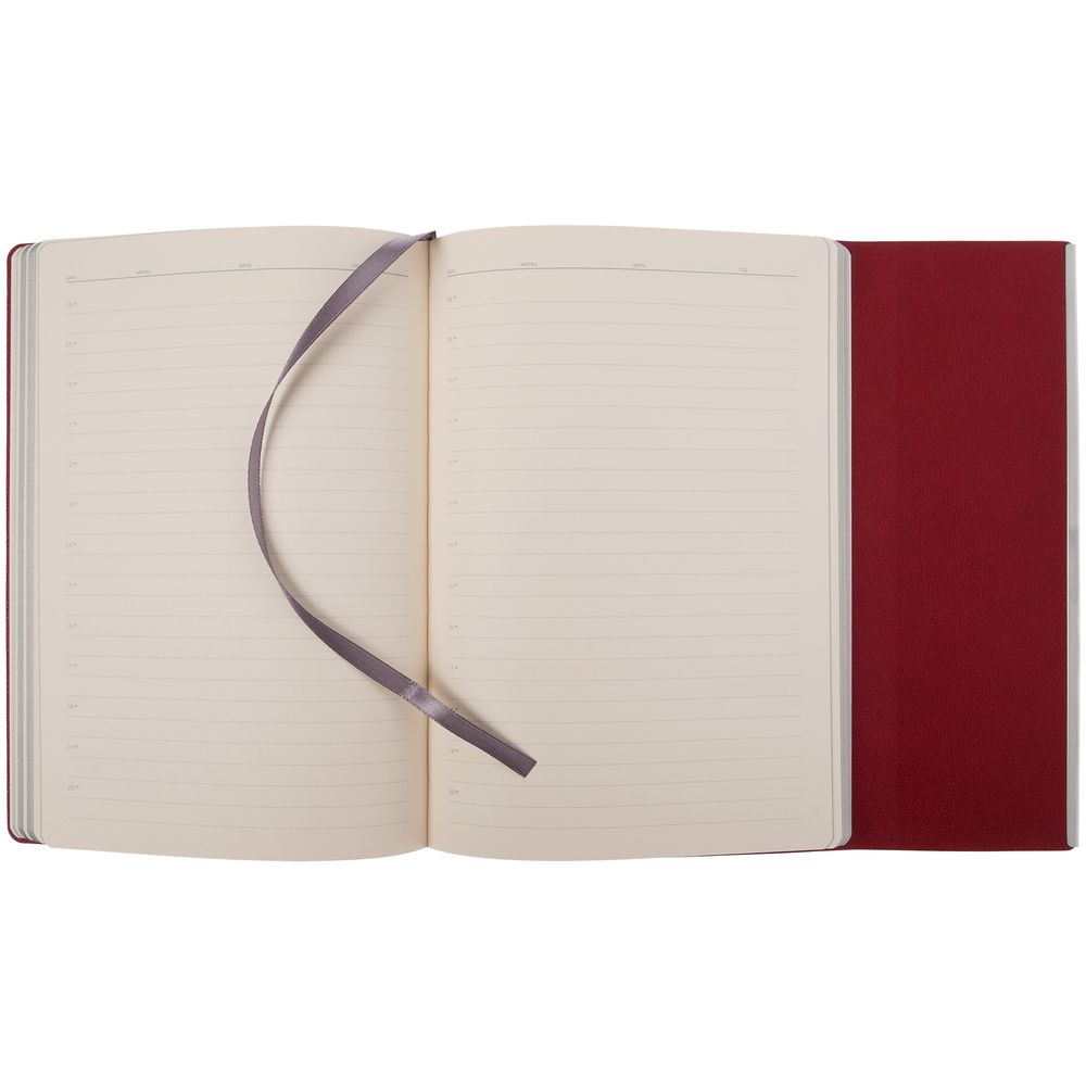 Ежедневник Petrus Flap, недатированный, красный / Миниатюра WWW (1000)