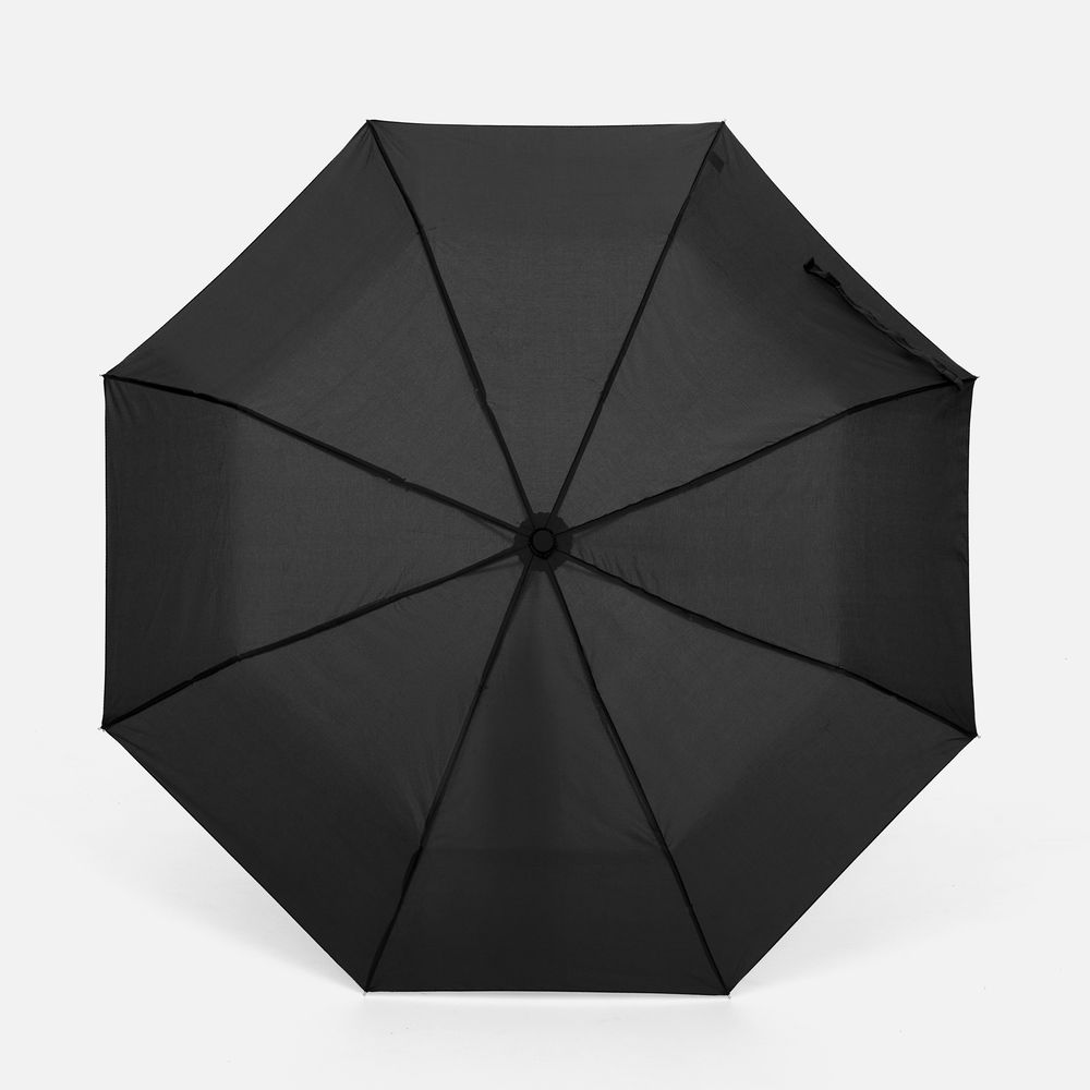 Зонт складной Basic, черный / Миниатюра WWW (1000)