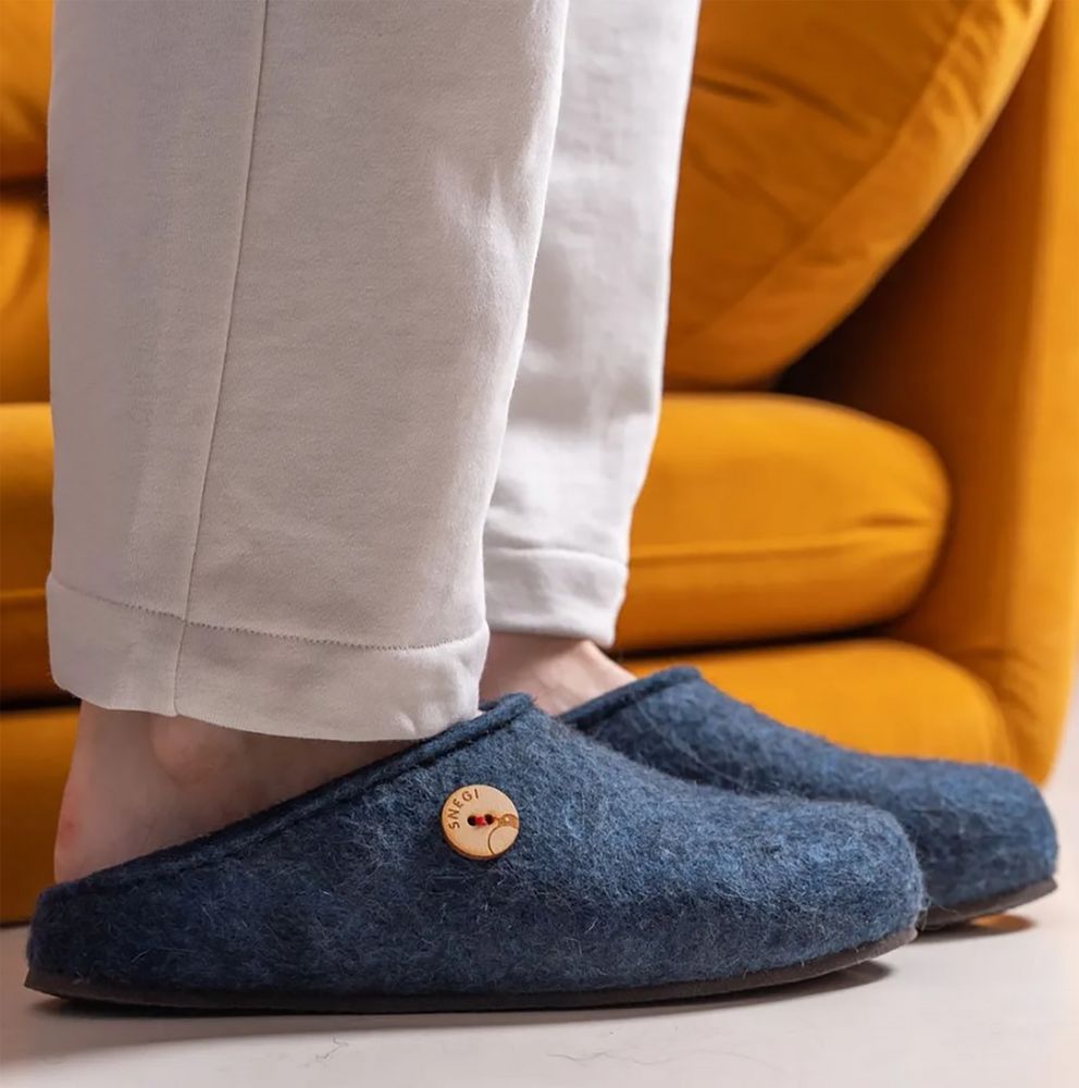 Домашние валенки Step, темно-синие (индиго) / Миниатюра имиджевого (1000)