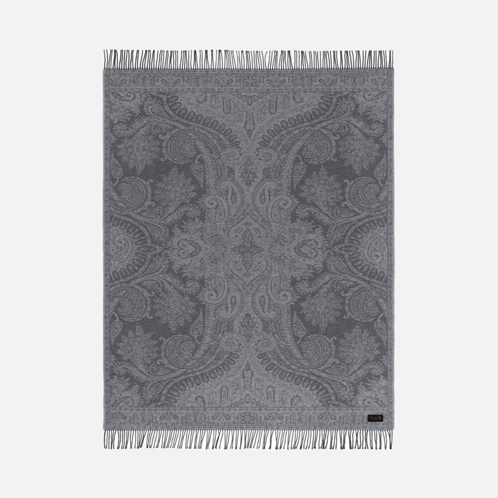 Плед Magnolia, серый / Миниатюра WWW (1000)