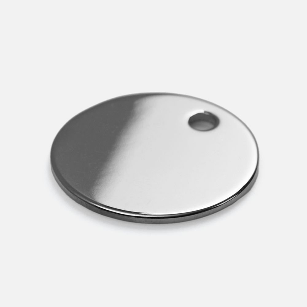 Шильдик металлический Alfa Sirkel, серебристый глянцевый / Миниатюра WWW (1000)