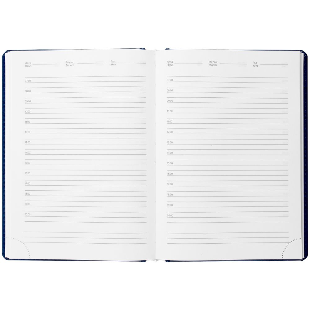 Ежедневник Nebraska, недатированный, синий / Миниатюра WWW (1000)