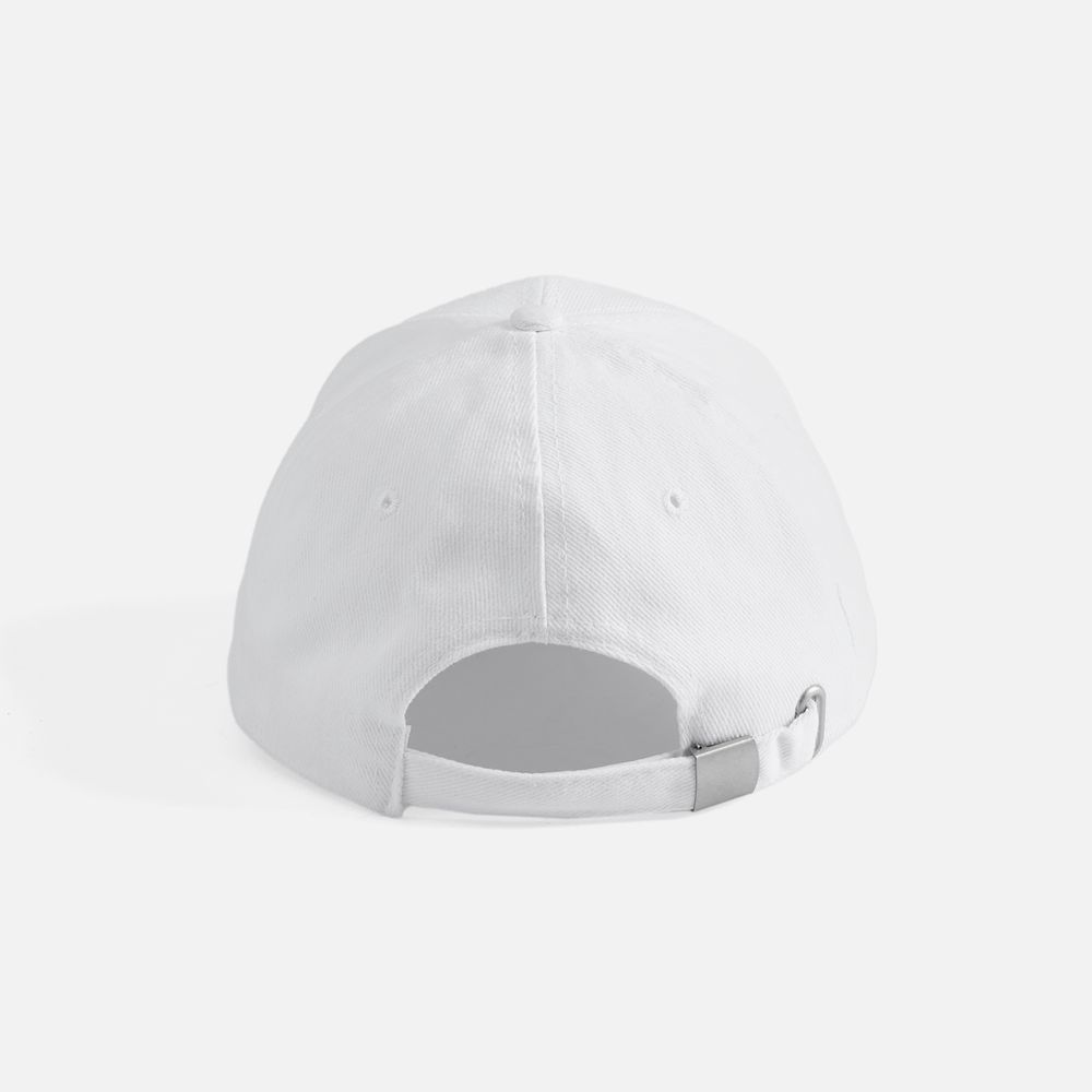 Бейсболка Buffalo, белая с темно-синим / Миниатюра WWW (1000)