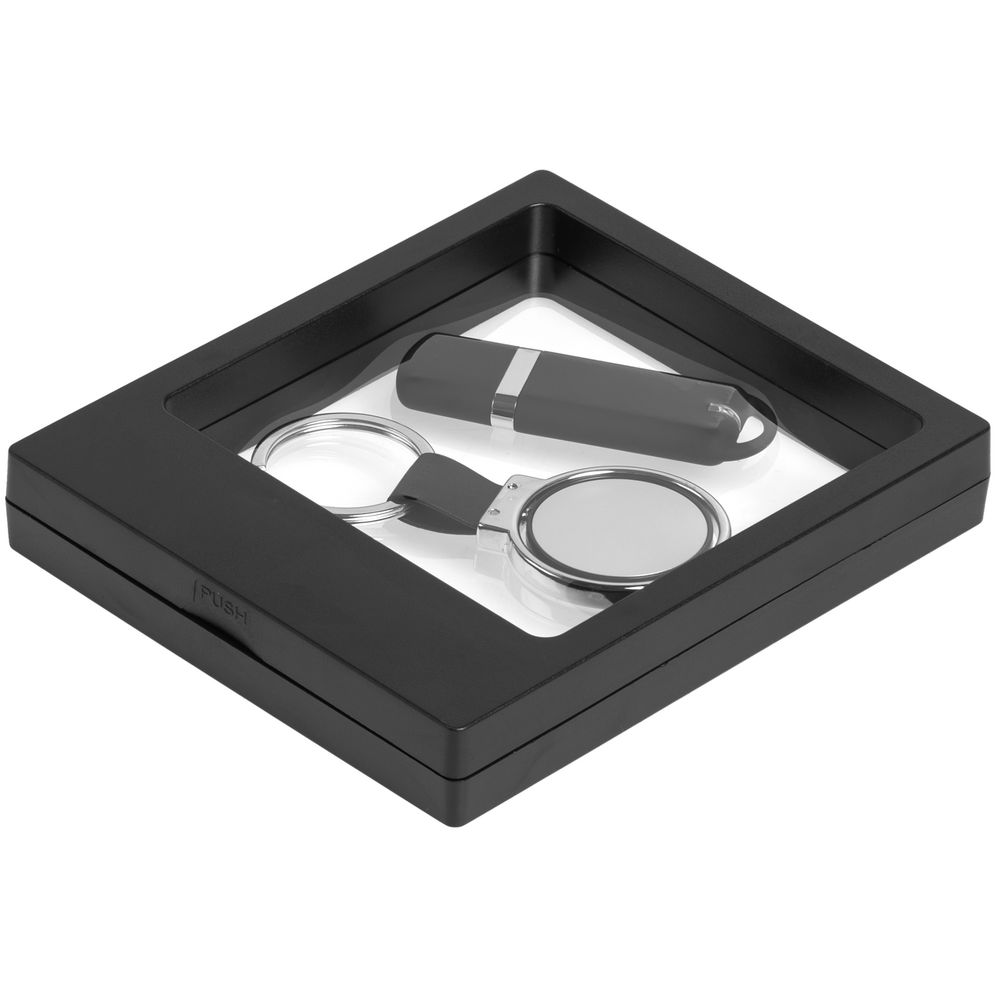 Упаковка Transparent, черная / Миниатюра WWW (1000)