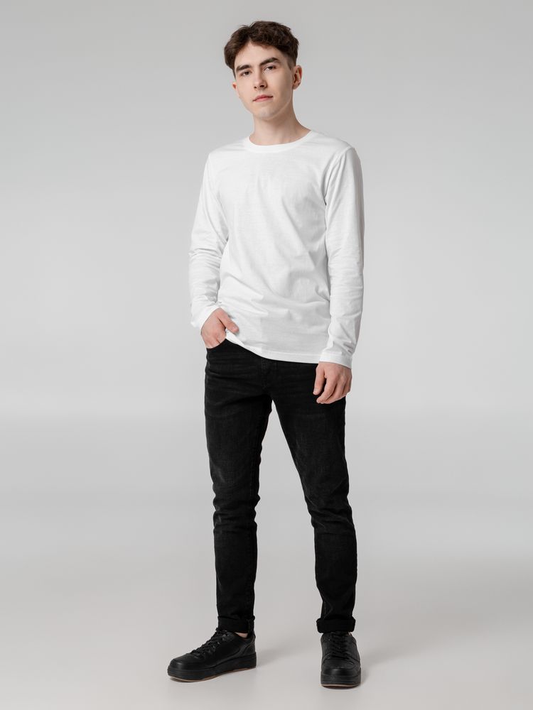 Футболка с длинным рукавом Lehta, белая / Миниатюра WWW (1000)