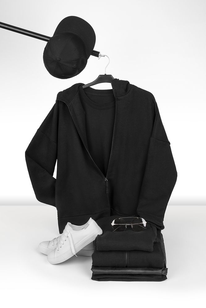 Бейсболка C2, черная / Миниатюра WWW (1000)