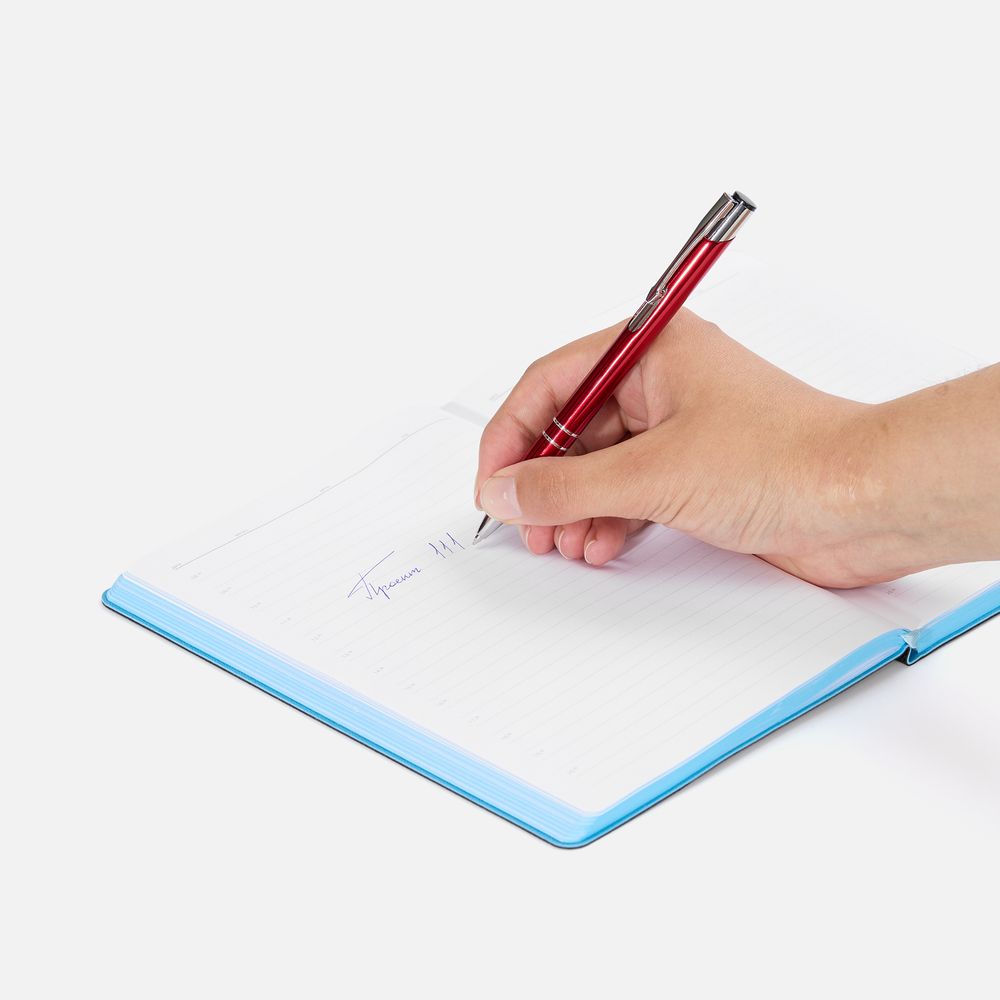 Ручка шариковая Keskus, красная / Миниатюра WWW (1000)