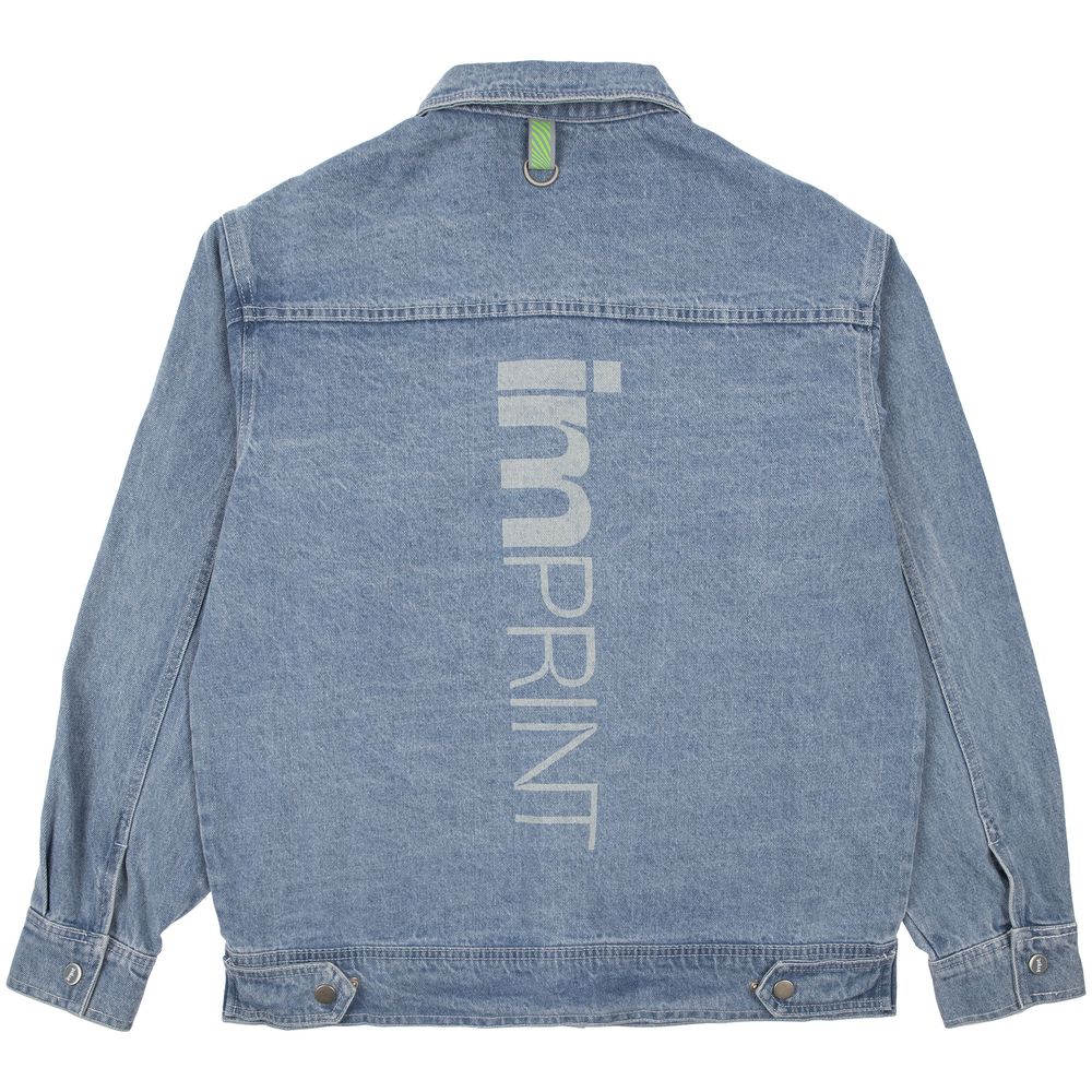 Лейбл тканевый Epsilon, S, серый / Миниатюра нанесения (1000)