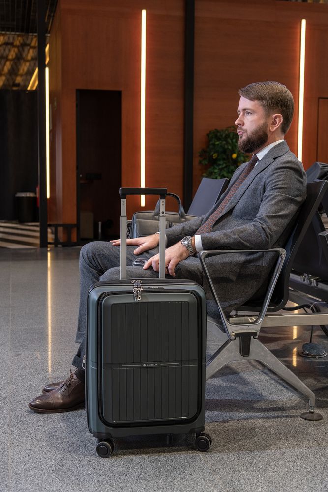 Чемодан Santiago S, темно-серый / Миниатюра имиджевого (1000)