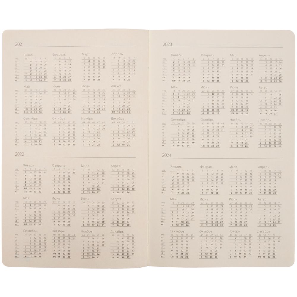 Ежедневник Ton Metal, недатированный, черный с оранжевым / Миниатюра WWW (1000)