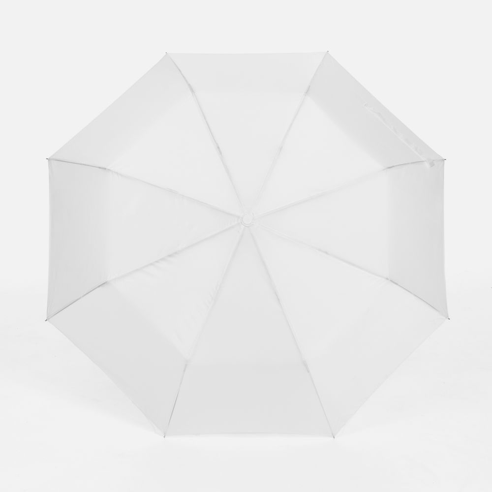Зонт складной Basic, белый / Миниатюра WWW (1000)