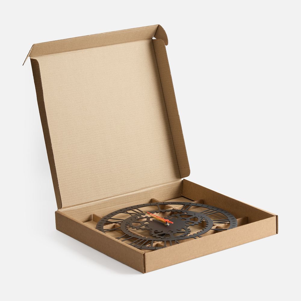 Часы «Ход времени», черные / Миниатюра WWW (1000)