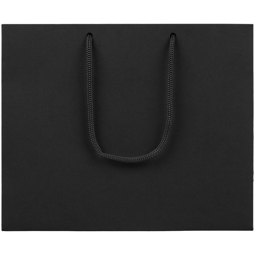 Пакет бумажный Ample Plus S, черный / Миниатюра WWW (1000)