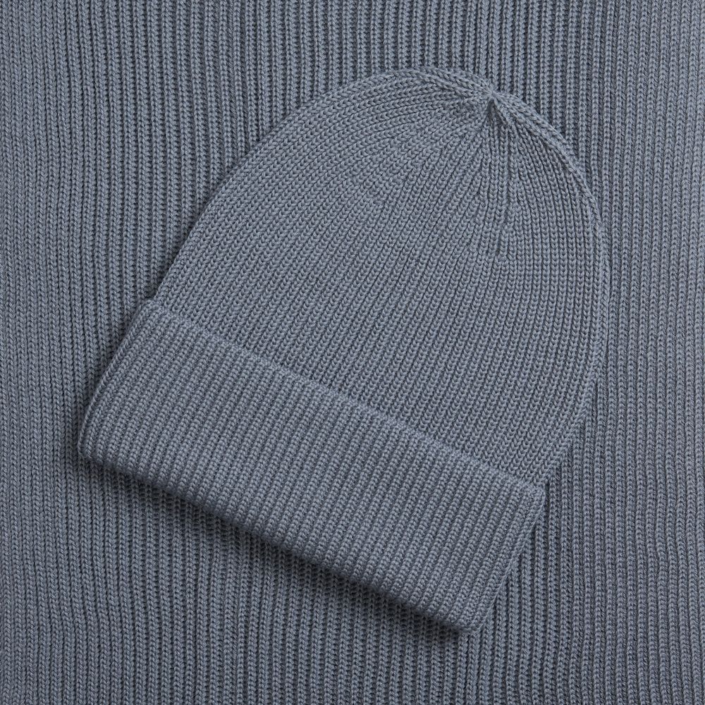 Шапка Nobilis Mono, серая (стальная) / Миниатюра WWW (1000)