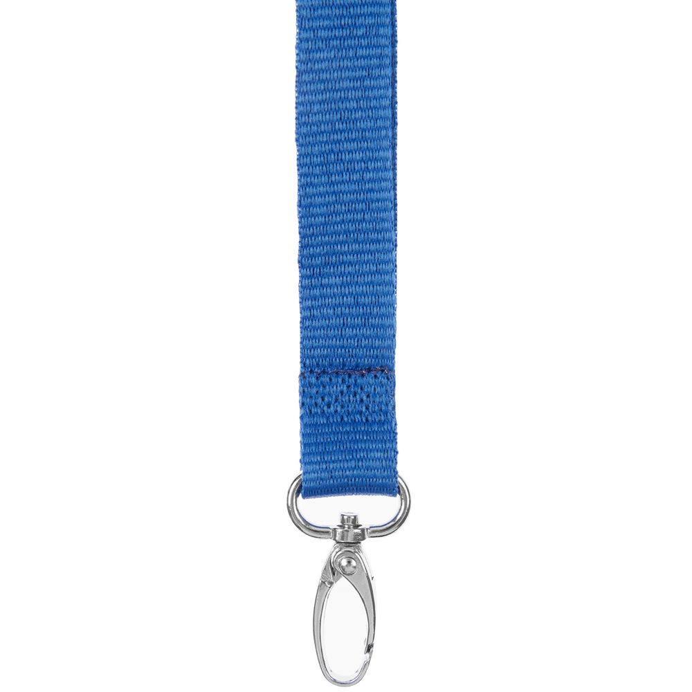 Лента для бейджа Pin, синяя / Миниатюра WWW (1000)