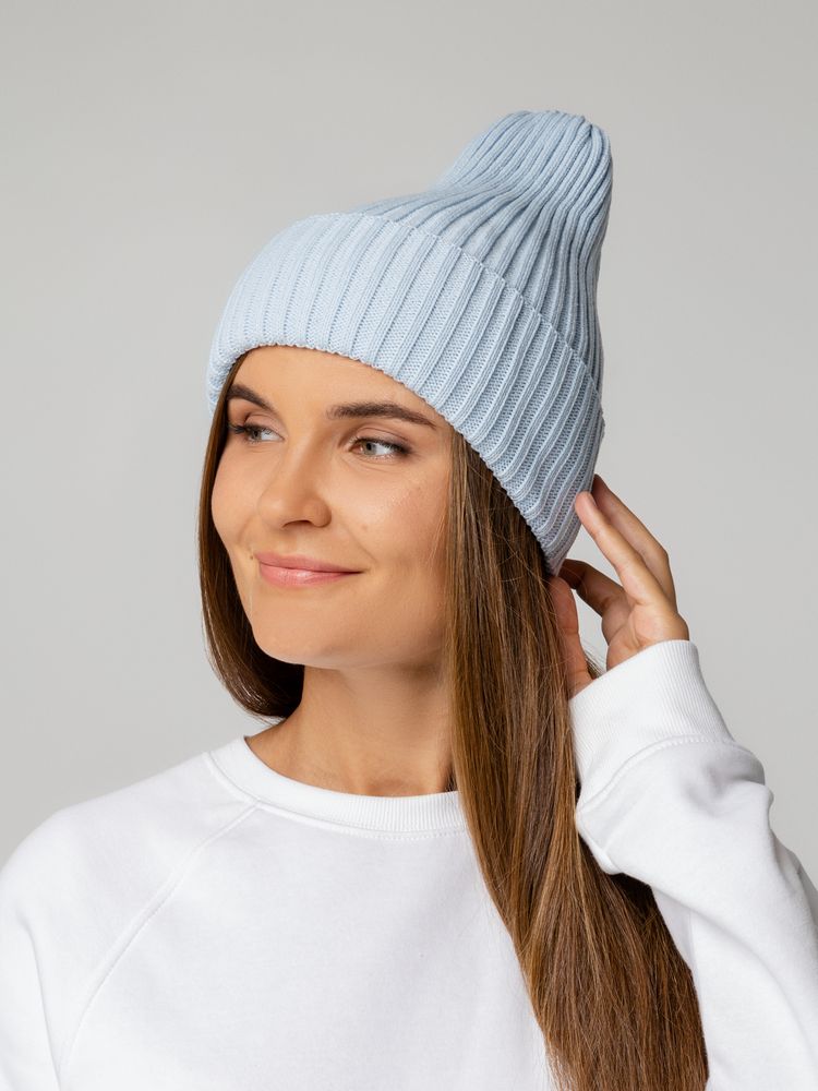 Шапка Yong, голубая / Миниатюра WWW (1000)