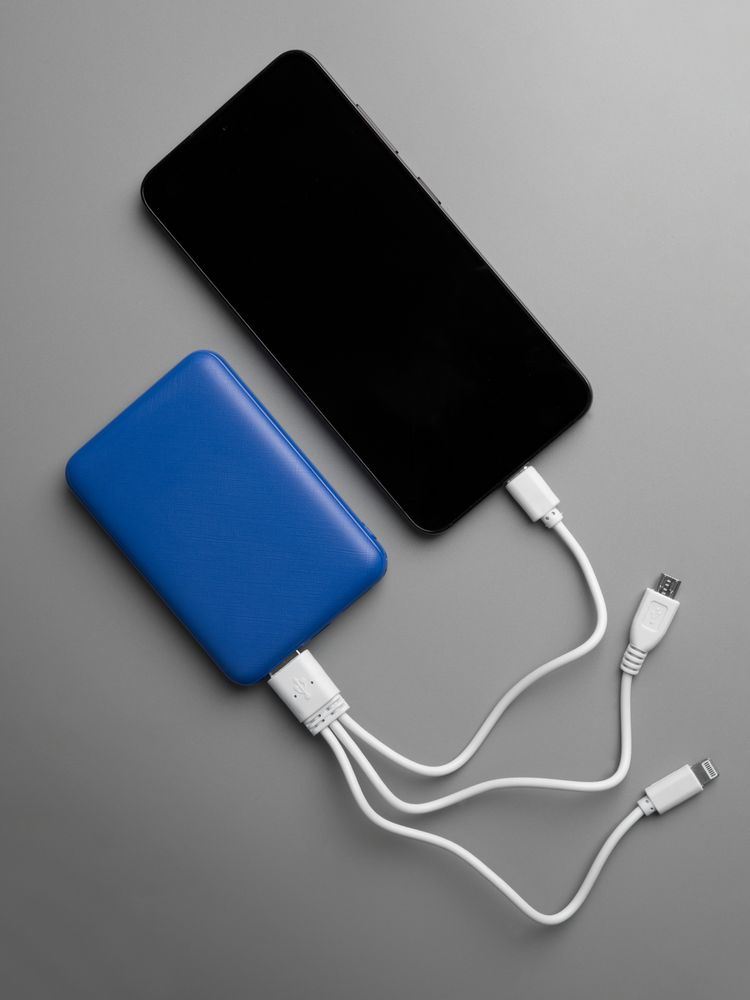 Внешний аккумулятор Uniscend Full Feel Type-C, 5000 мАч, синий / Миниатюра WWW (1000)