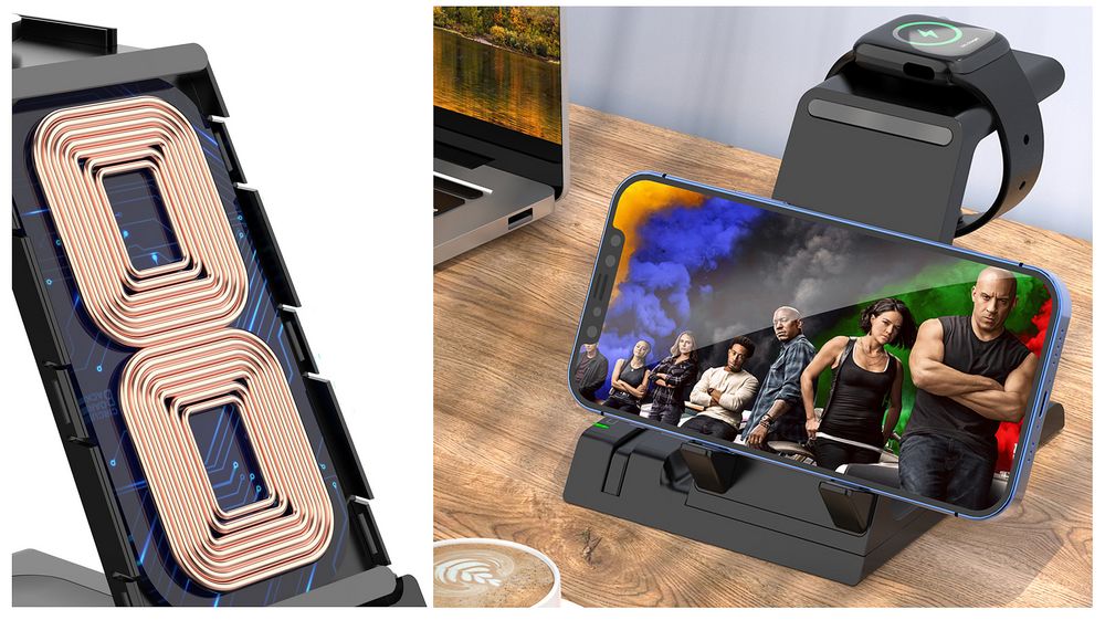 Зарядная станция Tres, серая / Миниатюра WWW (1000)