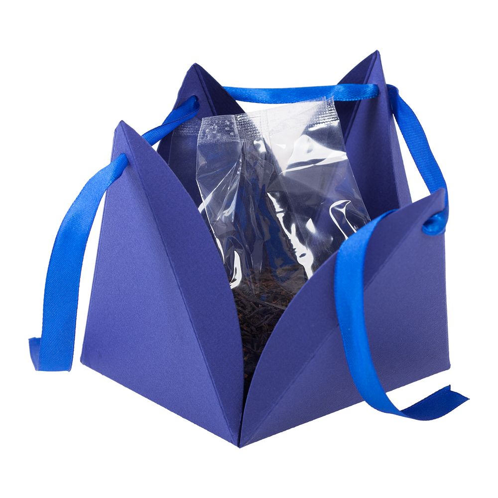 Чай Breakfast Tea в пирамидке, синий / Миниатюра WWW (1000)