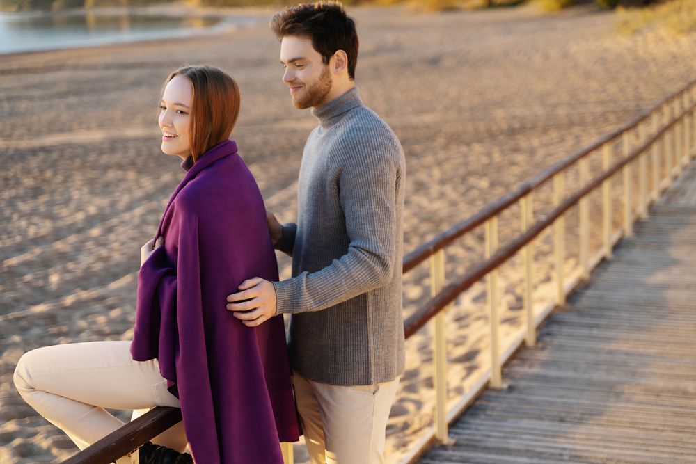 Флисовый плед Warm&Peace, фиолетовый / Миниатюра WWW (1000)