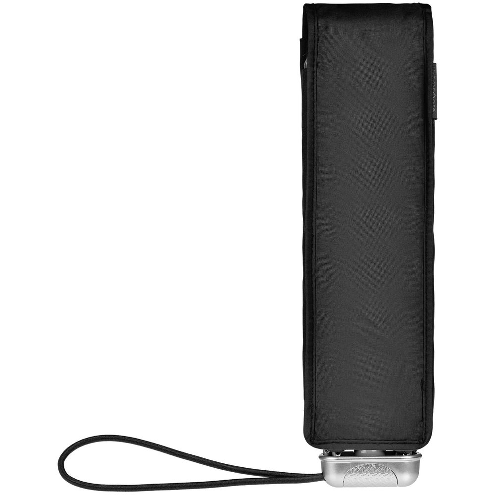 Складной зонт Alu Drop S, 3 сложения, механический, черный / Миниатюра WWW (1000)