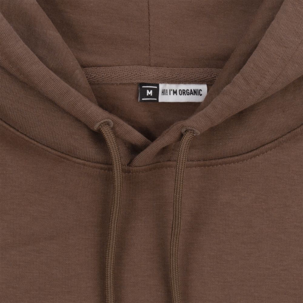 Толстовка с капюшоном унисекс BNC Organic, молочно-белая / Миниатюра WWW (1000)