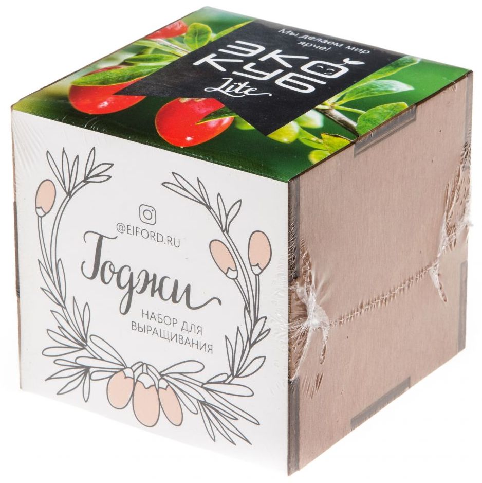 Набор для выращивания «Экокуб Lite», годжи / Миниатюра WWW (1000)