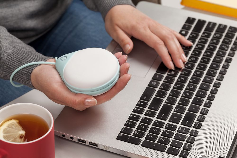 Внешний аккумулятор с функцией обогрева рук Life Source / Миниатюра WWW (1000)