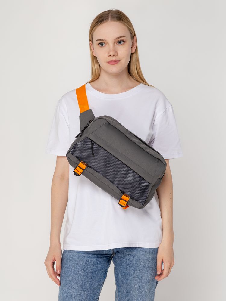 Поясная сумка с термовставкой Vikbelt, серая / Миниатюра WWW (1000)