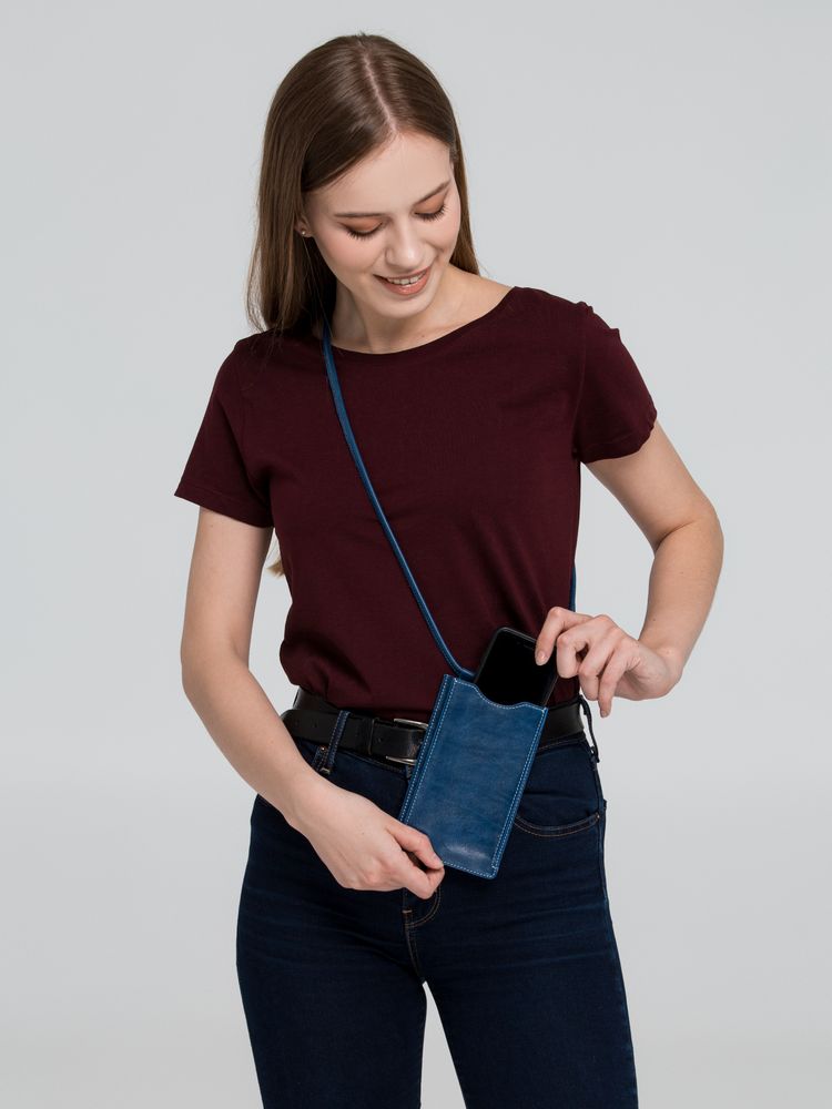 Сумочка для телефона Apache, синяя / Миниатюра WWW (1000)