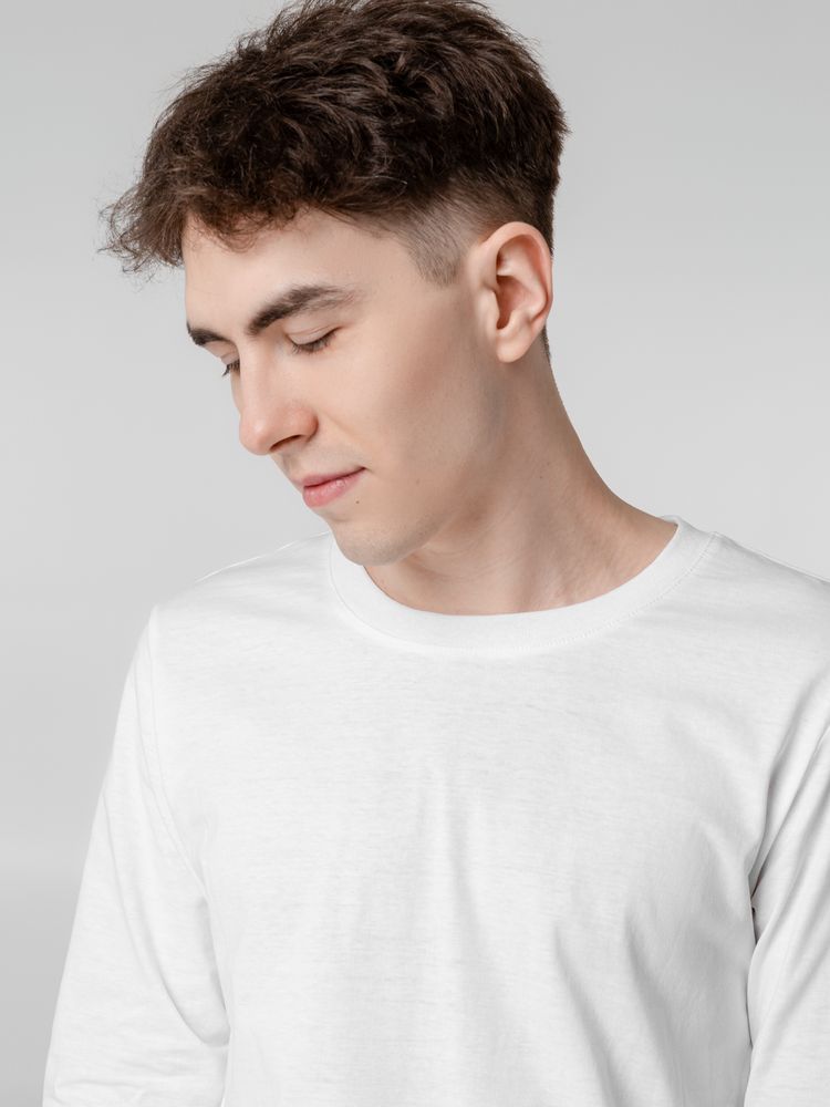 Футболка с длинным рукавом Lehta, белая / Миниатюра WWW (1000)