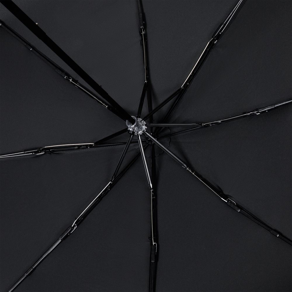 Зонт складной Nature Mini, черный / Миниатюра WWW (1000)