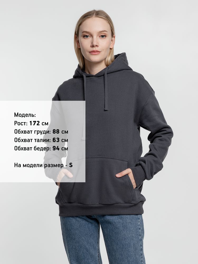 Худи Kirenga 2.0 Heavy, темно-серое (графит) / Миниатюра WWW (1000)