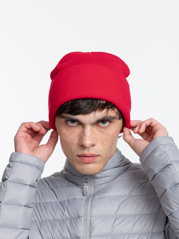 Шапка Urban Flow, красная / Миниатюра WWW (1000)