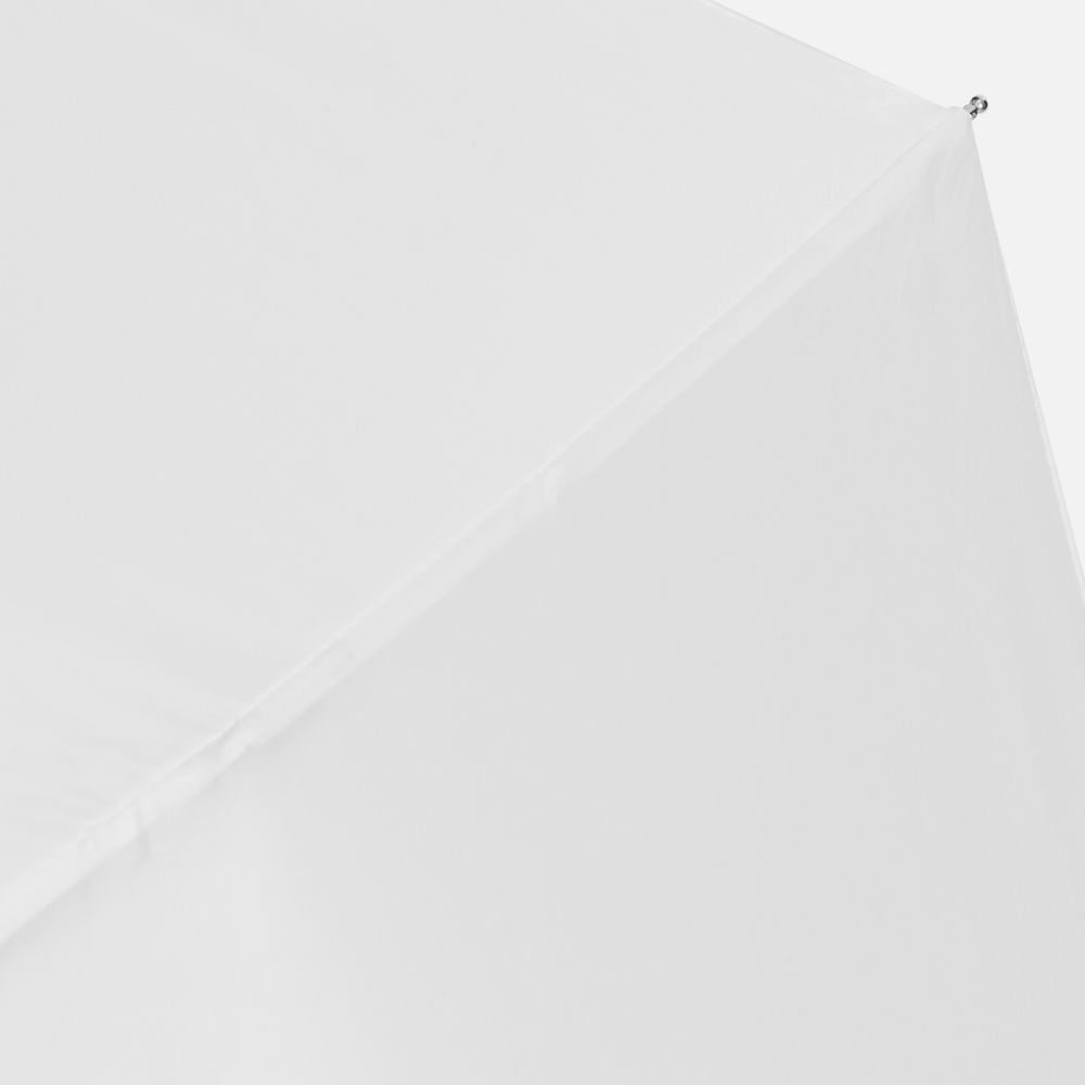 Зонт складной Basic, белый / Миниатюра WWW (1000)