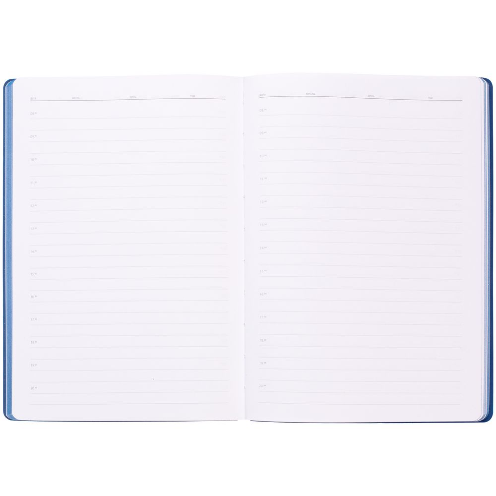 Ежедневник Flexpen Shall, недатированный, синий / Миниатюра WWW (1000)