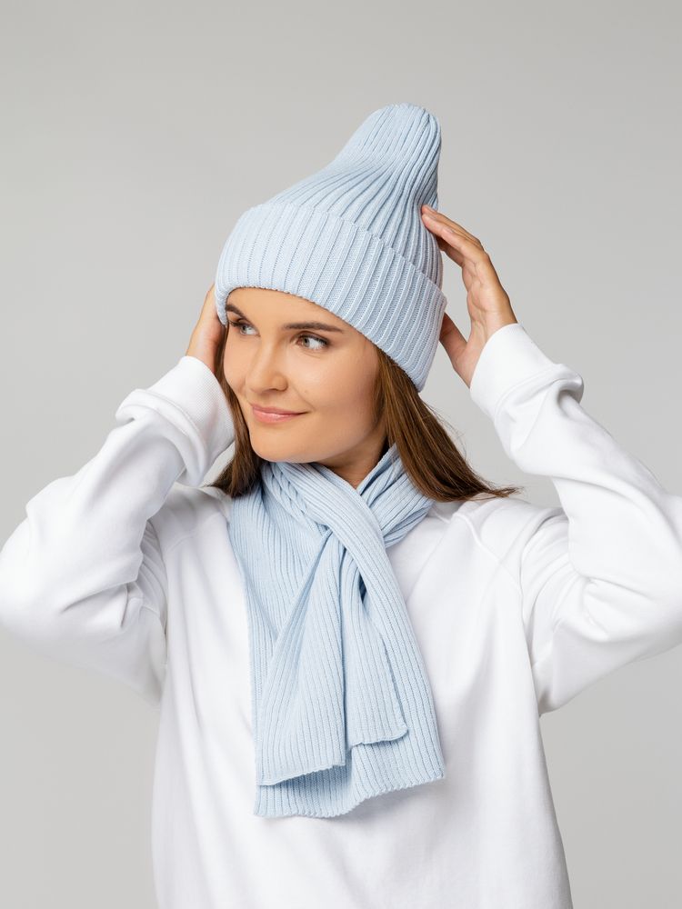 Шапка Yong, голубая / Миниатюра WWW (1000)