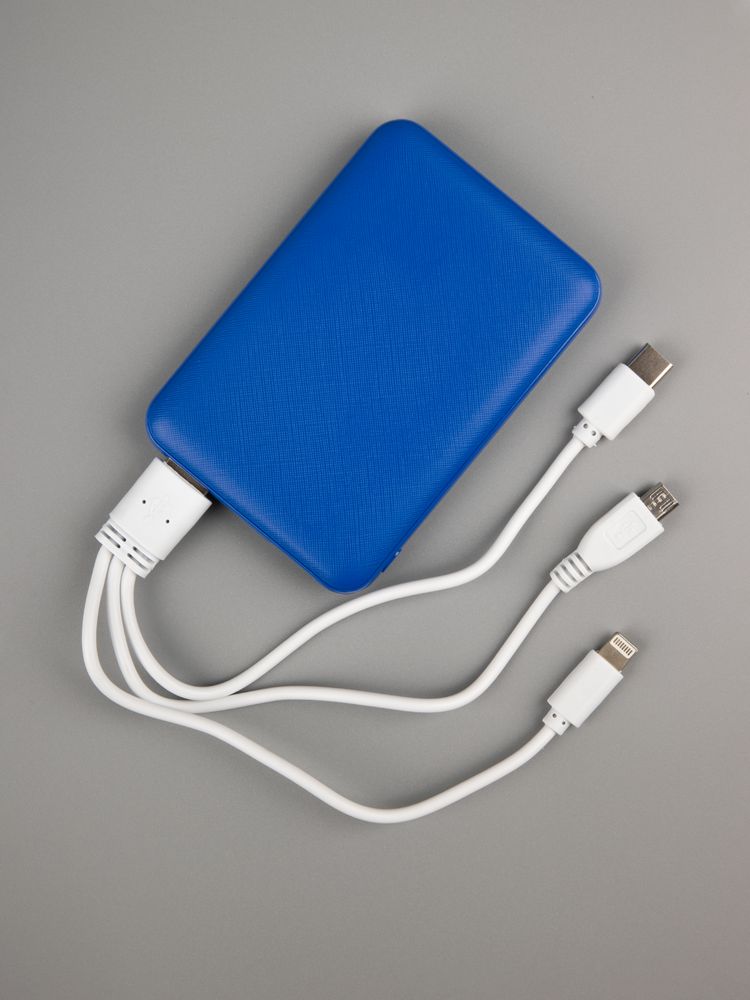Внешний аккумулятор Uniscend Full Feel Type-C, 5000 мАч, синий / Миниатюра WWW (1000)