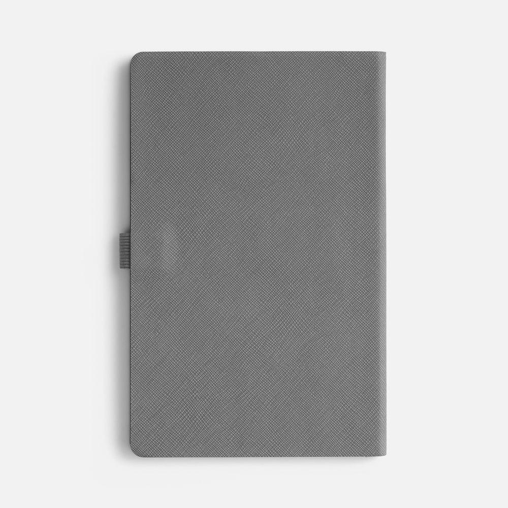 Ежедневник Lungo, недатированный, серый / Миниатюра WWW (1000)