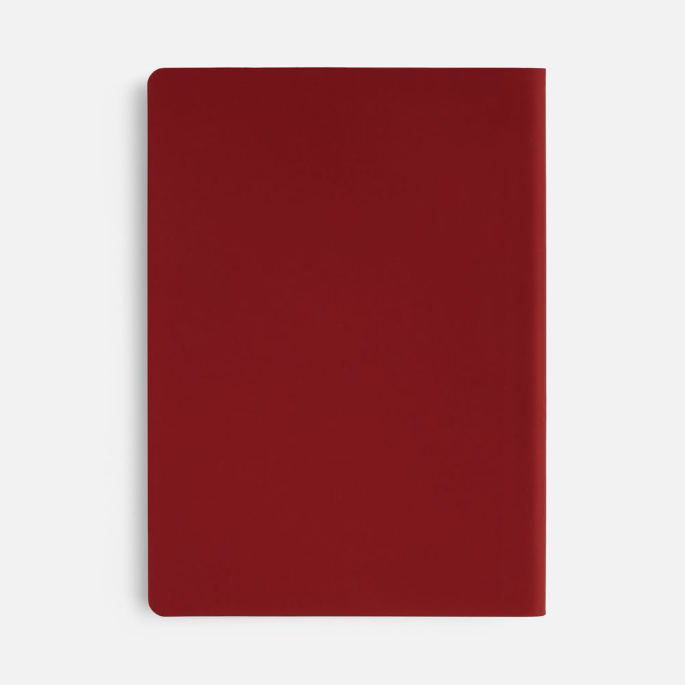 Ежедневник Flex Shall New, недатированный, красный / Миниатюра WWW (1000)