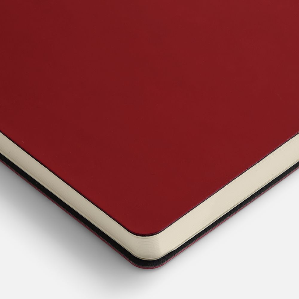 Ежедневник Flex Shall New, недатированный, красный / Миниатюра WWW (1000)