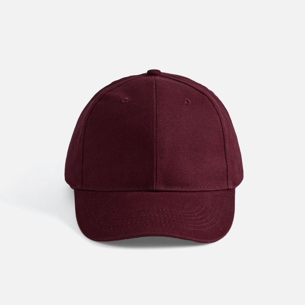 Бейсболка Buffalo, бордовая / Миниатюра WWW (1000)