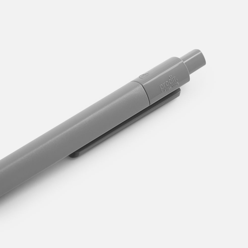 Ручка шариковая Prodir DS4 PMM-P, серая / Миниатюра WWW (1000)