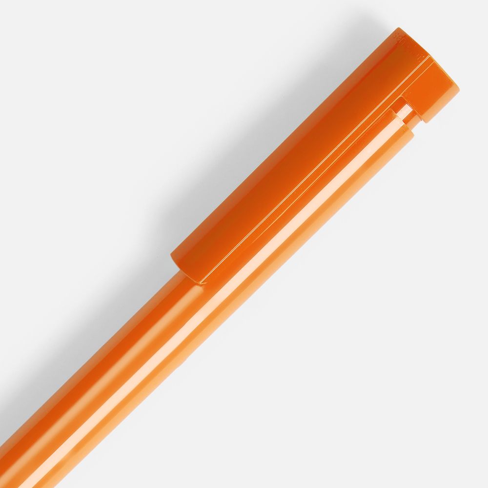 Ручка шариковая Liberty Polished, оранжевая / Миниатюра WWW (1000)