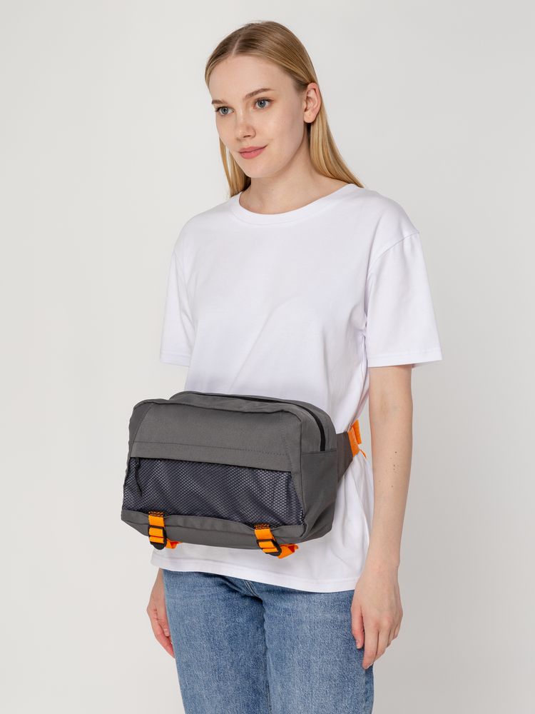 Поясная сумка с термовставкой Vikbelt, серая / Миниатюра WWW (1000)