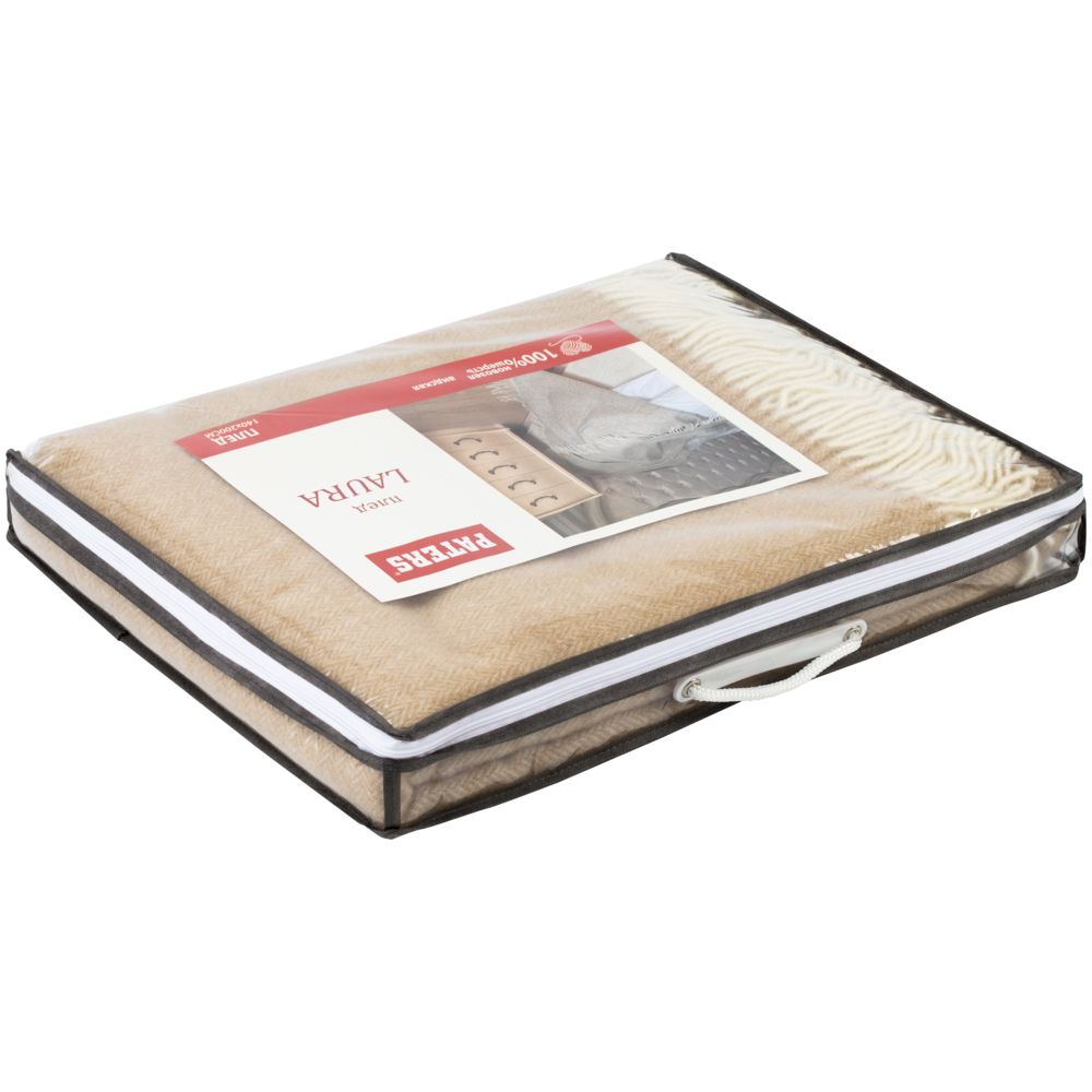 Плед Bilbo, песочный / Миниатюра WWW (1000)