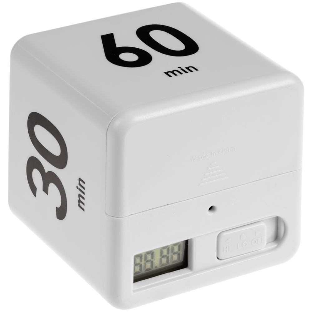 Кубик-таймер Timekeeper, белый / Миниатюра WWW (1000)